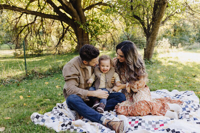 Family picnic photos