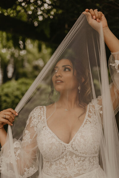 Radiate beauty on your special day with Through Hailey's Eyes. Our bridal portraits capture the essence of your radiance and elegance on your big day.