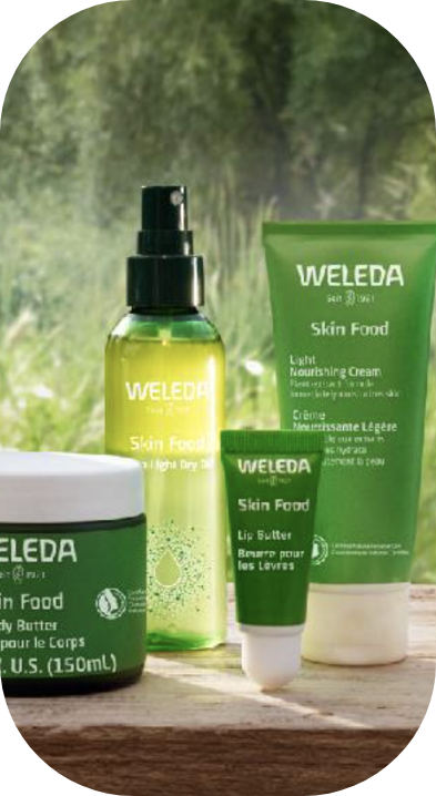 Nourish your skin with Weleda Skin Food Face Lotion, recommended by Christel Hughes, for deep hydration and vitality.