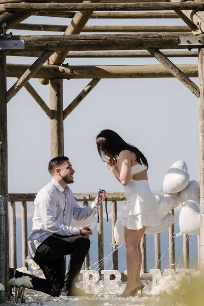 Malibu surprise proposal photographer