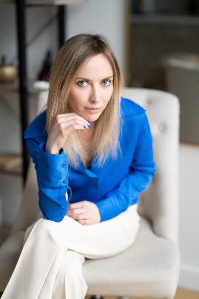 Certified destination wedding planner headshot