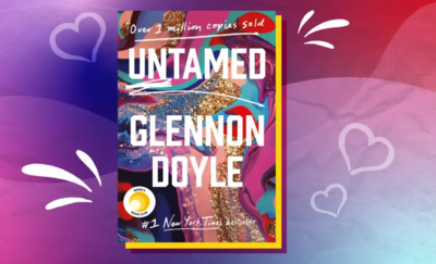 Untamed  book on a bright background