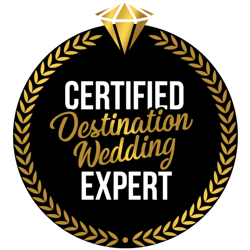 Destination wedding specialist credential