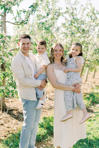 Terri-Lynn Warren Photography Halifax Family Photographer Spring Apple Blossoms Orchard Mini Session Photos 2024-09201
