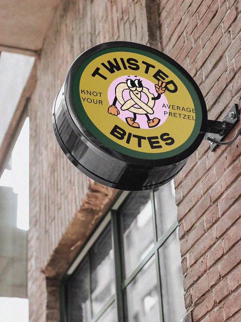 Strategic brand design for a unique and fun bakery – Twisted Bites needed a brand identity that would appeal to both traditionalists and adventurous food lovers. The final design balances retro influences with a modern, playful feel that enhances the customer experience.