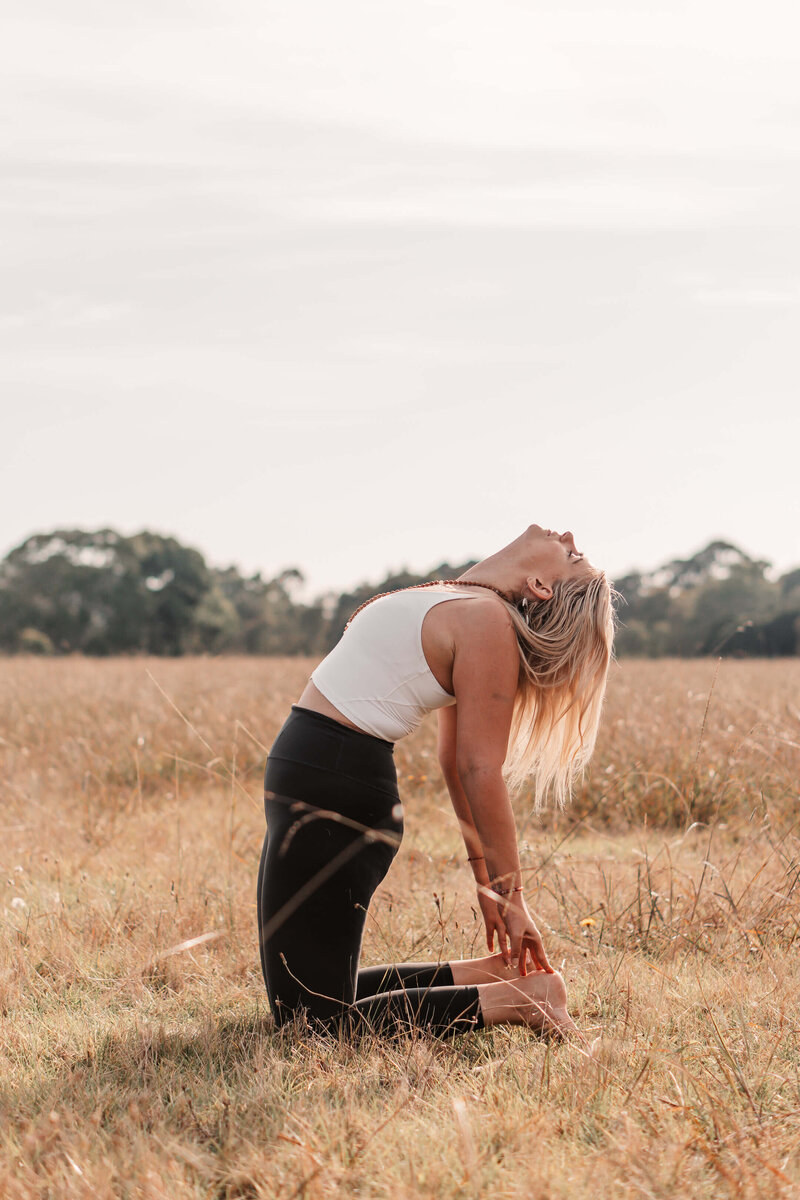 Melbourne yoga photography in nature australia Sarah39
