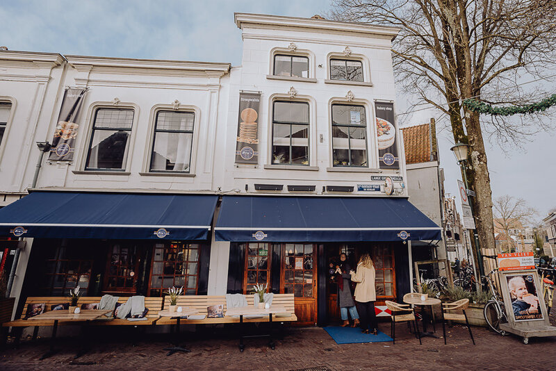 De Winkel van Berg's Bakery in Gouda.