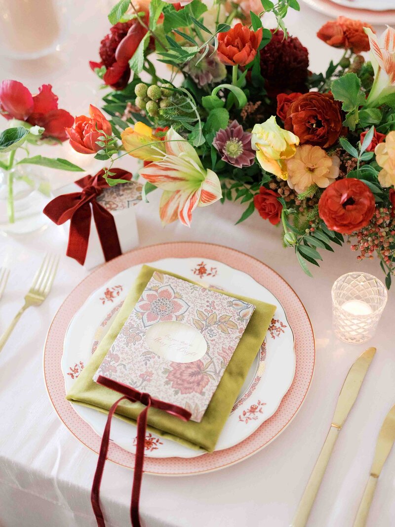 Northern Virginia wedding tablescape