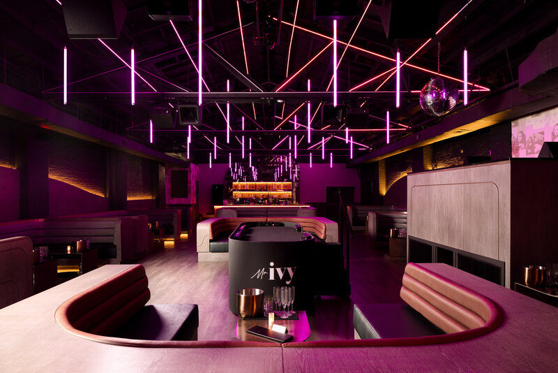 commercial interior design piano bar