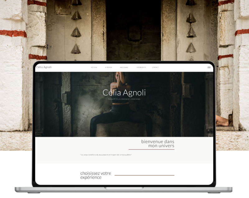 Célia Agnoli Branding and web design