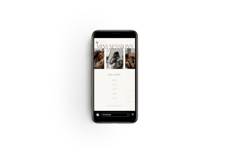 Editorial Instagram story templates Wild Willow 1