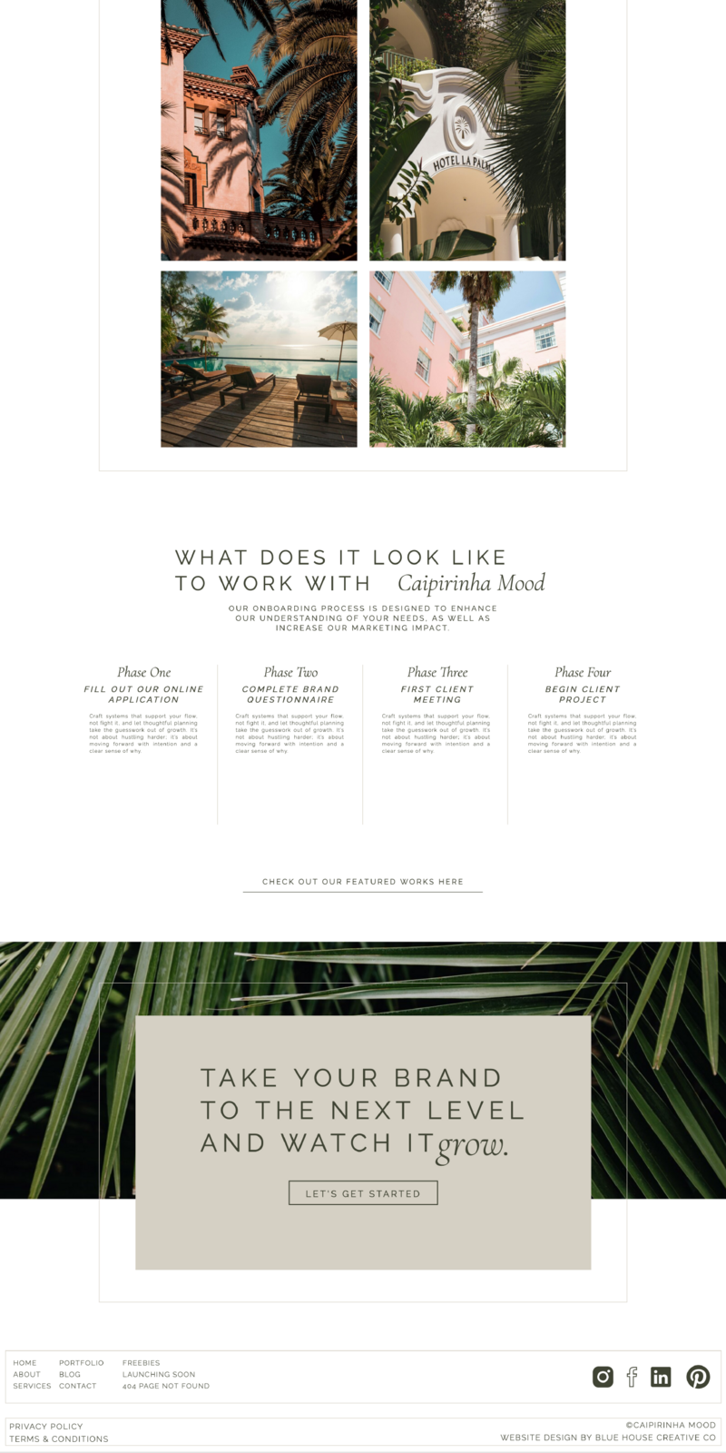 The Caipirinha Mood Website Template is the perfect website template for marketing agencies, virtual assistants, social media manager, designers, artists and other creative service providers. This is a fully customizable SHOWIT template designed to engage your target audience and get you more clients.
