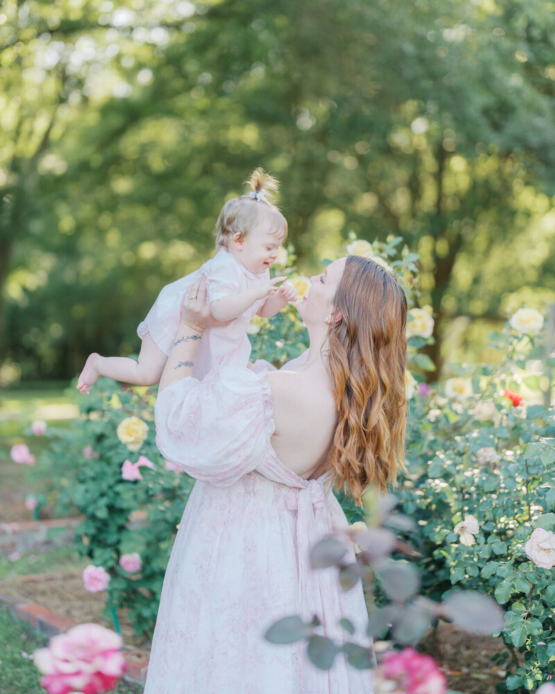 Dothan Baby Photographer Rose Garden