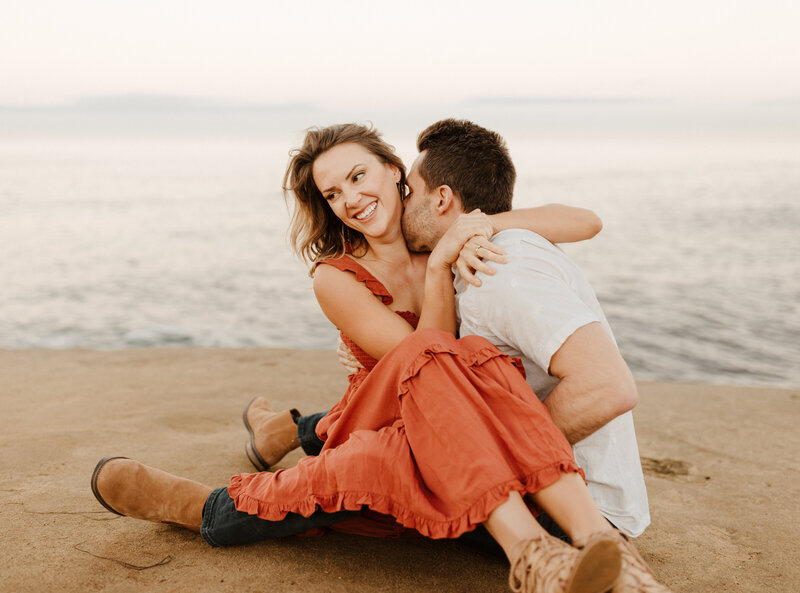 engagement session in san diego, california