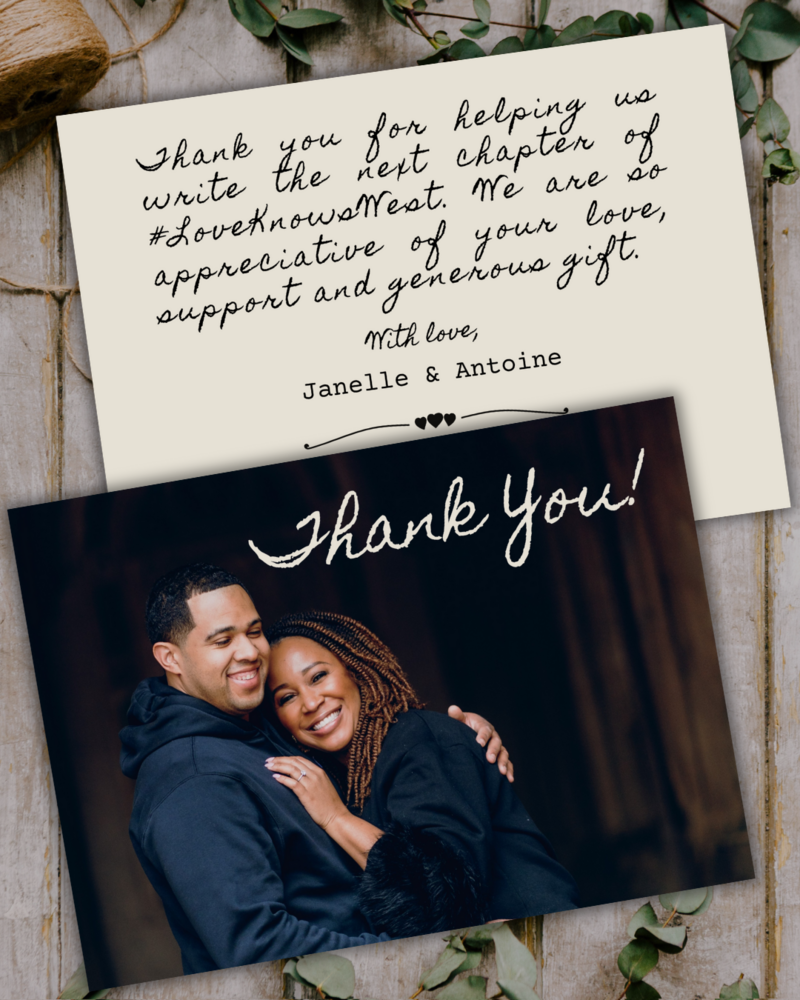 WEST SHOWER THANK YOU POST