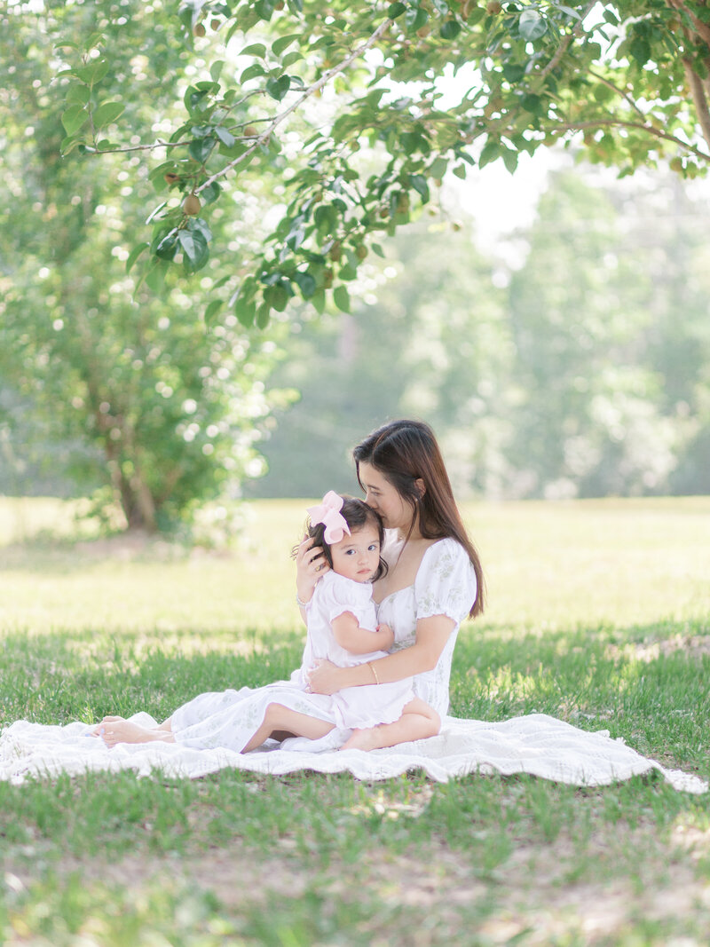 Fort Novosel Mommy and Me Spring Photos