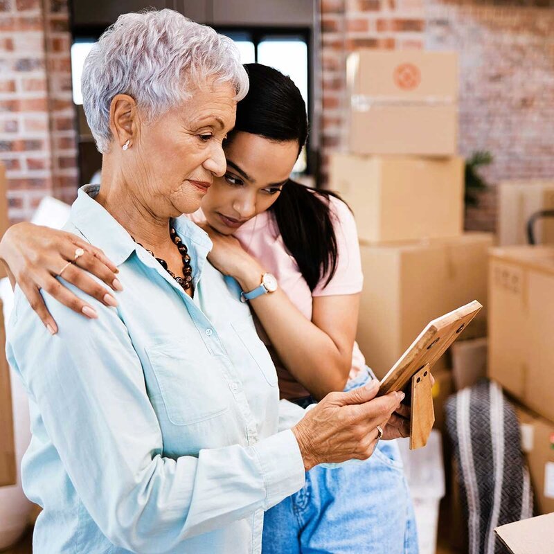 picture of woman and mom