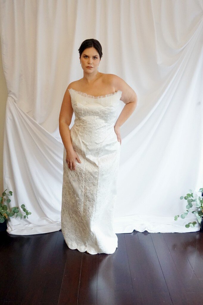 Plus size wedding dress designer - Edith Élan Charleston SC