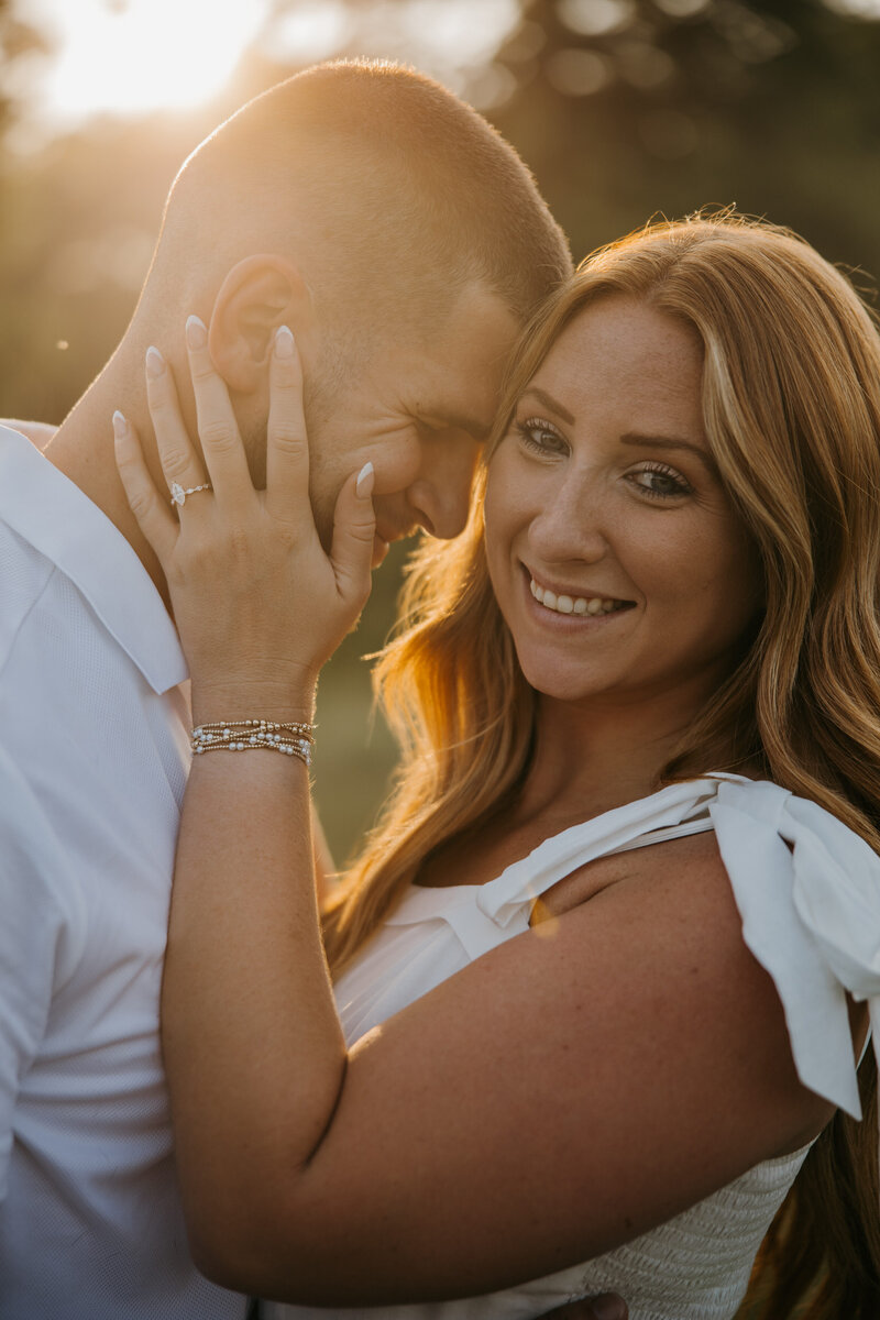 cute engagement session