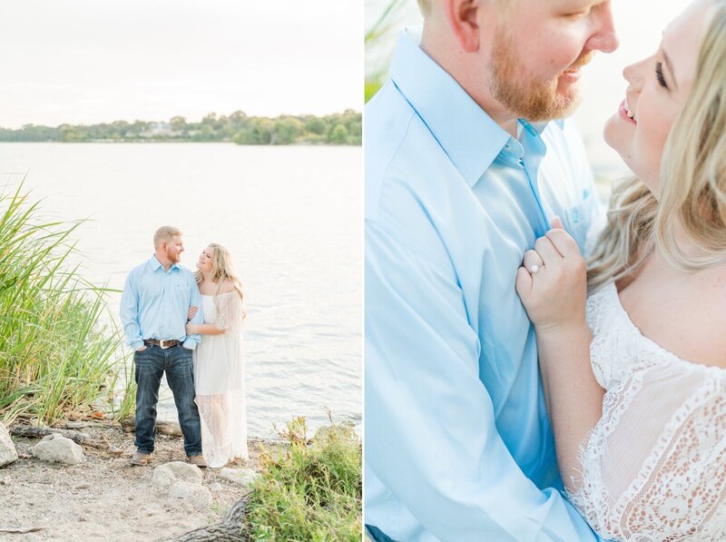 White Rock Lake Dallas September Engaged Photos Engagement Pictures 24