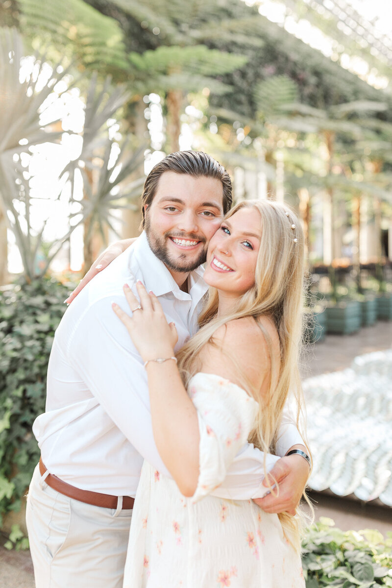 Longwood Gardens - Sonny and Brooke Engagement Session-12