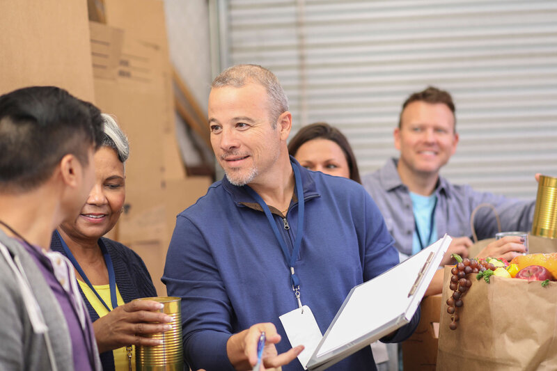 Leader providing guidance to a nonprofit organization for strategic growth.