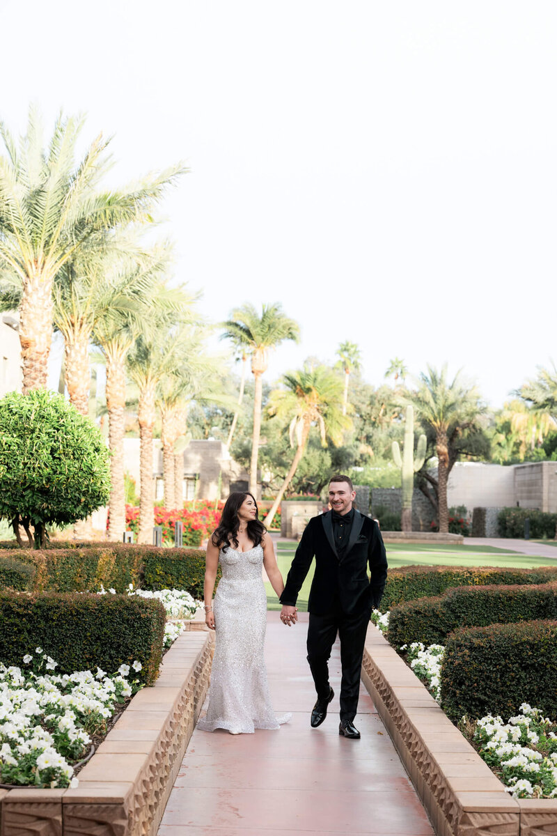 Phoenix-based planning team coordinating wedding reception