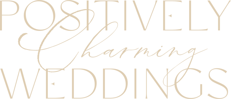 Positively Charming Weddings Logo