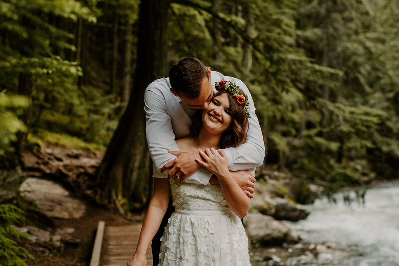 Indiana elopement photographer | Kelsey Lefever Photography | Glacier National Park, Montana elopement