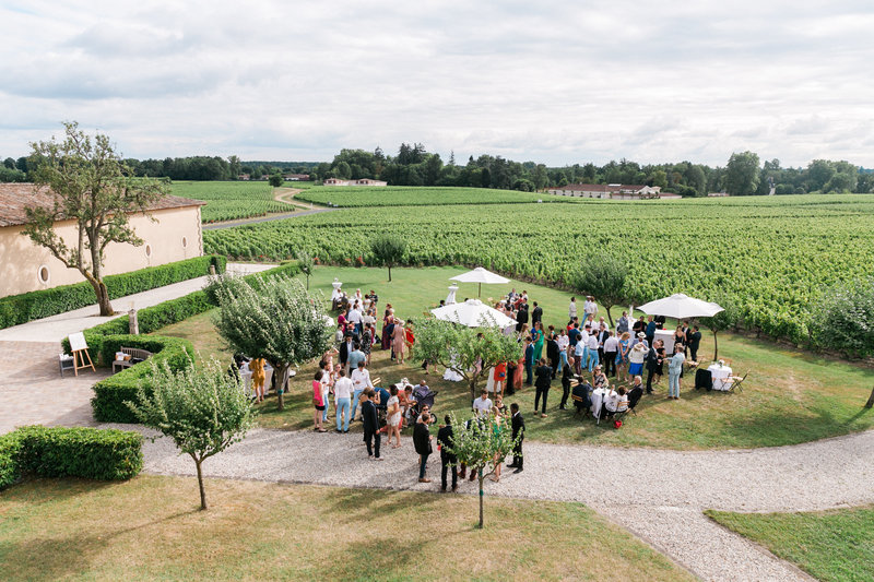 Bordeaux-France-wedding-reception-birdseye-view