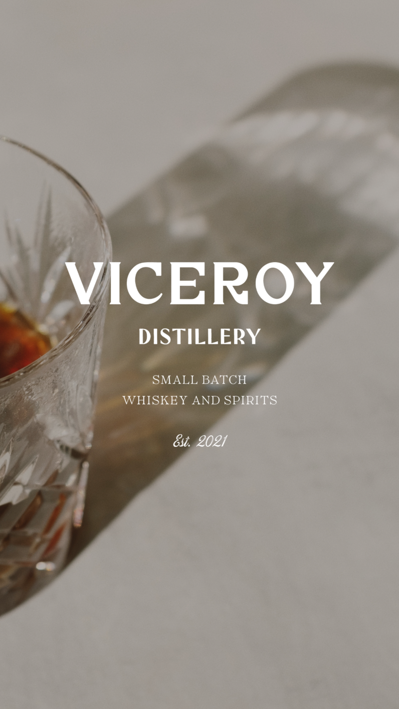 Viceroy - Whiskey Distillery Branding and Logo Design - Sarah Ann Design - 89