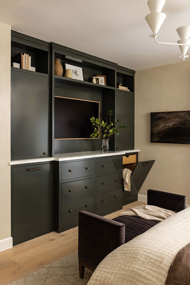 Furnishing and styling project with Coastal California influence and organic materials
