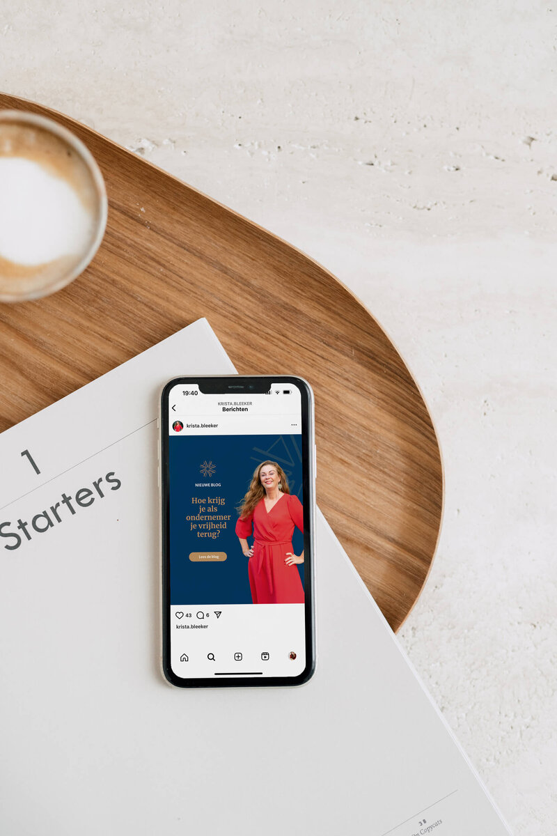 Studio Paoline Kruijssen - portfolio grafisch ontwerp - social media template instagram - VA Business Support -9