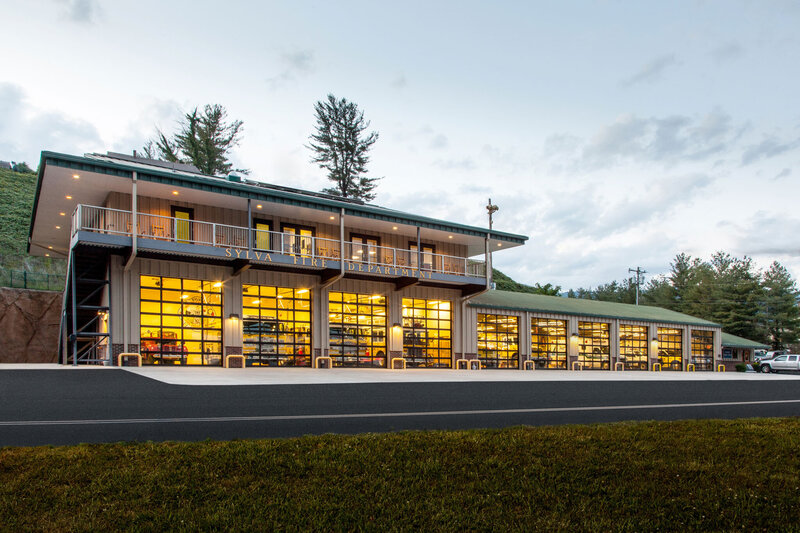 Hendersonville Fire Department facilities built by Cooper Construction