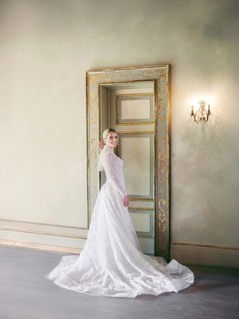 Bridal portrait during a wedding at Borgo Santo Pietro