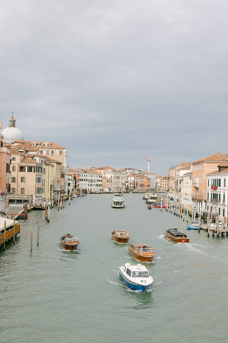 boats on the water in Italy
