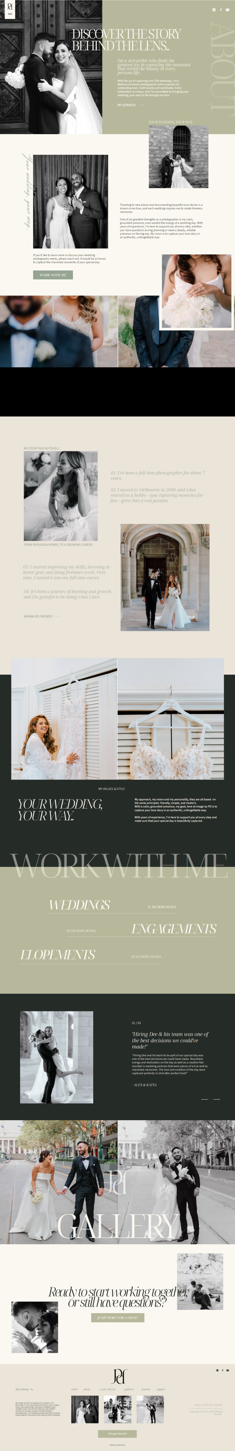 Portfolio project five brand and website mockup6