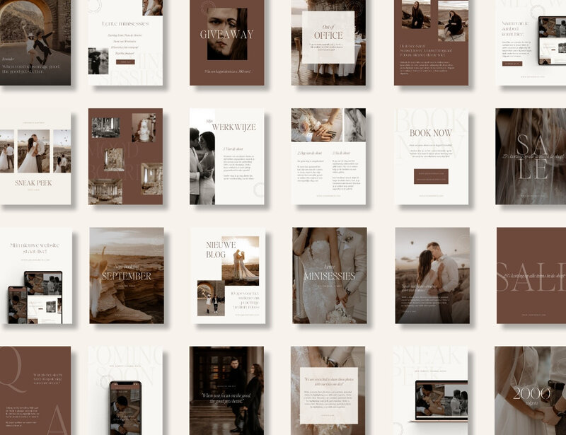 Luxe fotograaf Instagram templates Wild Willow 13