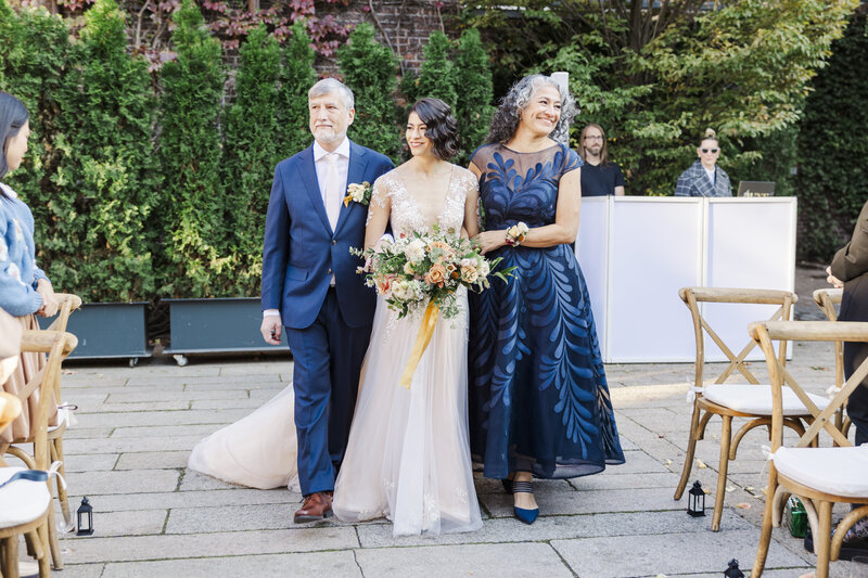 Cute bridal details of Intimate Micro Wedding styled shoot of wedding bouquet, bridal shoes, and boutonniere