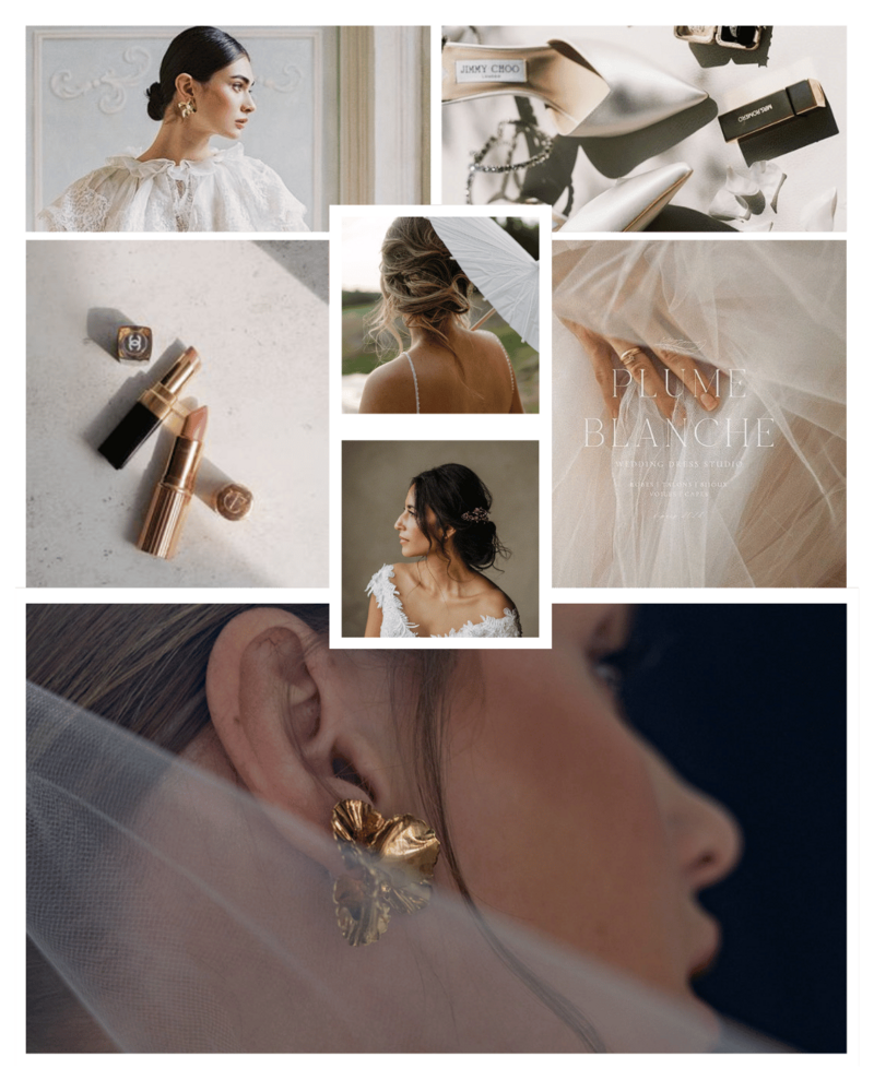 Illustration of the design process for creating luxury brand websites at Miranda Ruiz Studio