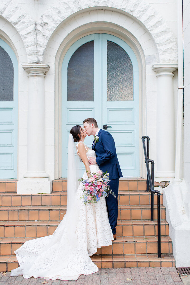 Vintage Church & Cannon Room Downtown Raleigh NC Wedding_Katelyn Shelley Photography (132)