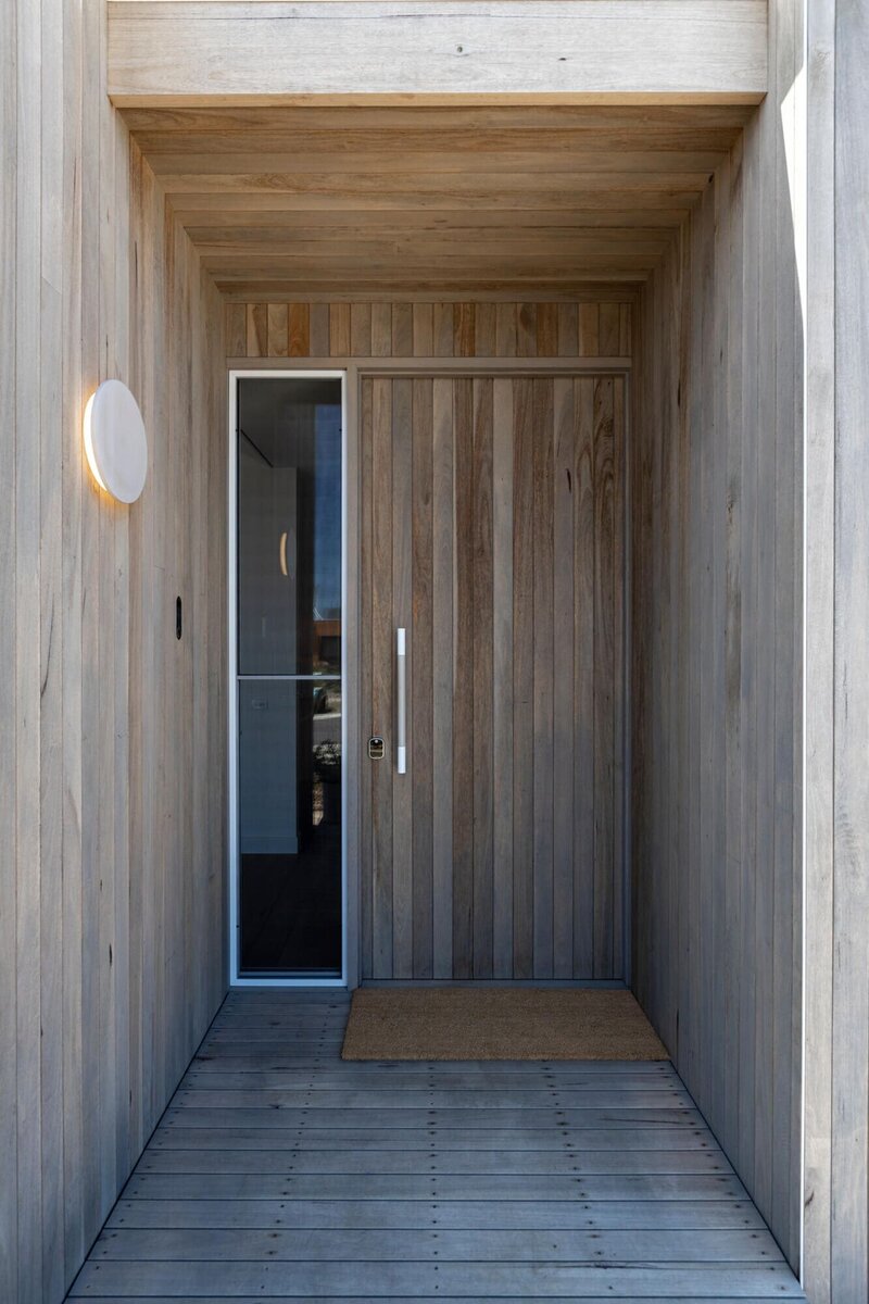 Timber Cladded Front Door