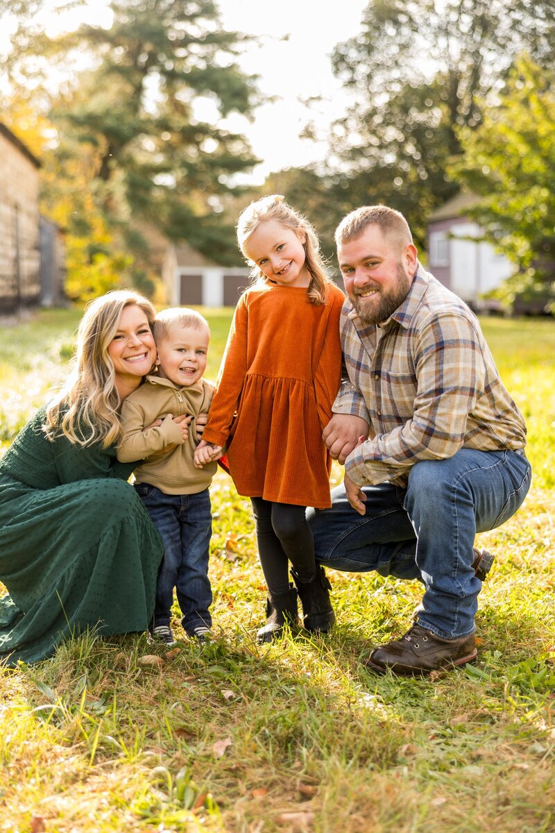 chelmsford mini sessions fall golden hour shoot with allie photo