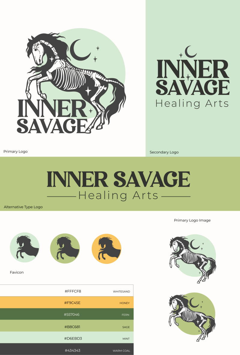 horse rearing silhouette logo branding