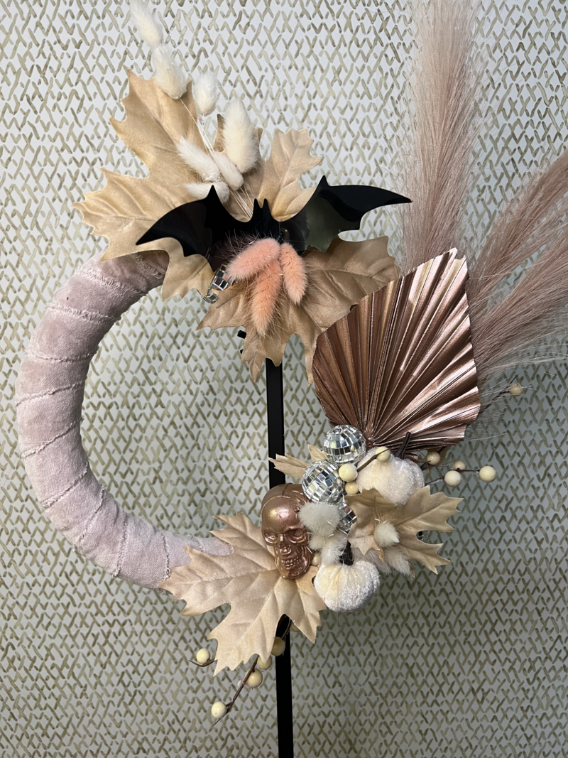 Boho Halloween Wreath 1