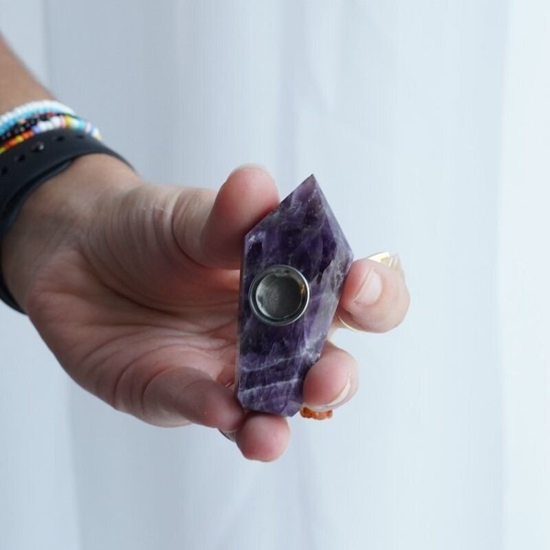 Real Natural Quartz Crystal Mini-3