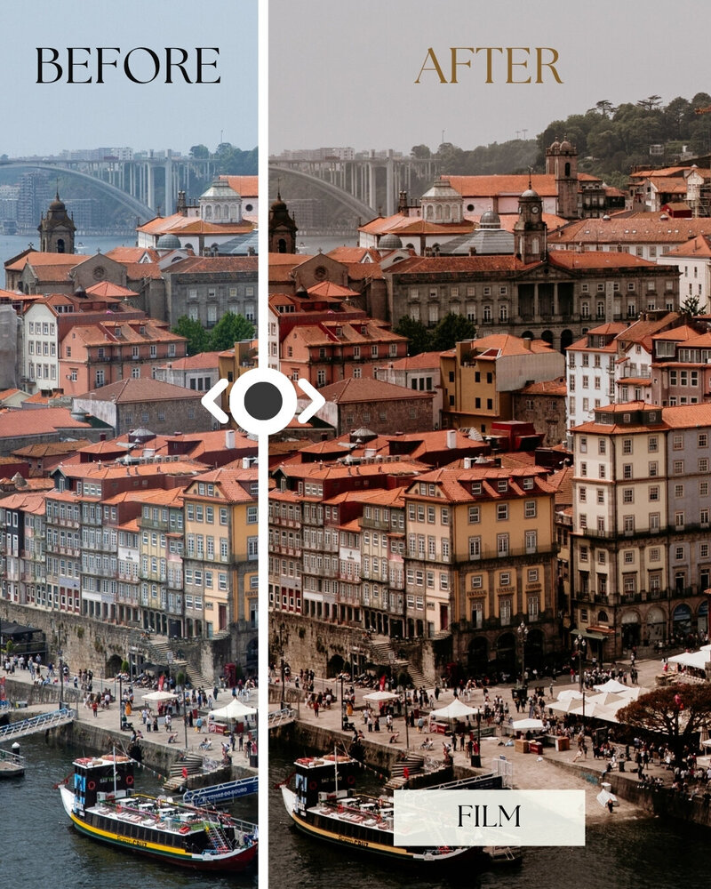 Presets by Emily Before and After - Film
