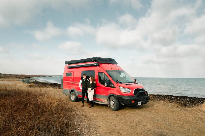 camper-van-cape-breton-engagement
