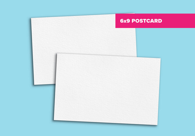 6x9 postcard