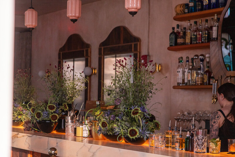 Elegant dinner setting during Midnight’s exclusive New York City VIP event series with custom decor and curated guest experience